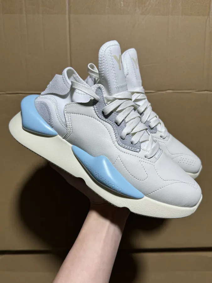 Y 3 Rubber Leather Lifestyle Sneaker for Men and Women