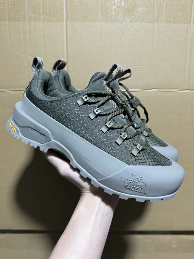 The North Face TNF Hiking Boots in Green Gray