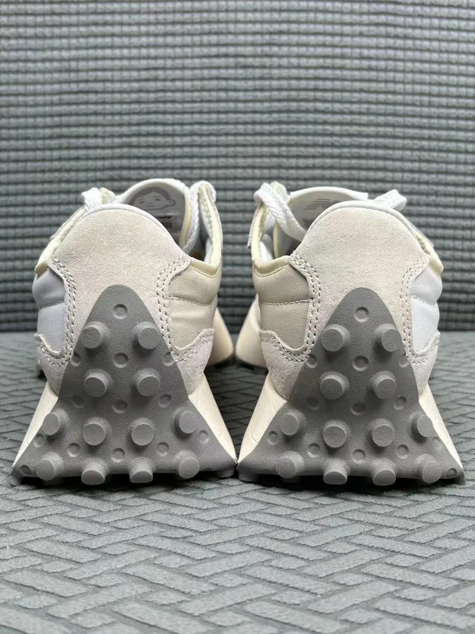 NB327 Series Kids Edition White Gray Suede