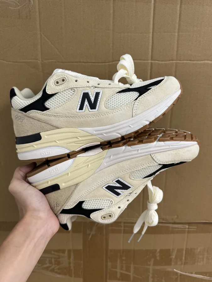 NB 350 Cream White Edition Authentic Original Face