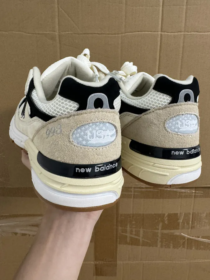 NB 350 Cream White Edition Authentic Original Face