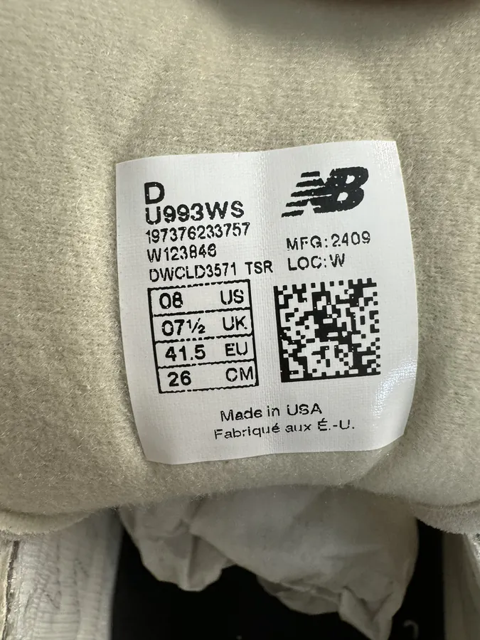 NB 350 Cream White Edition Authentic Original Face
