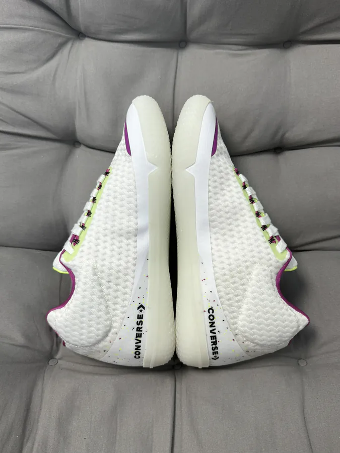 Converse BB Series Pure White with White Purple Color