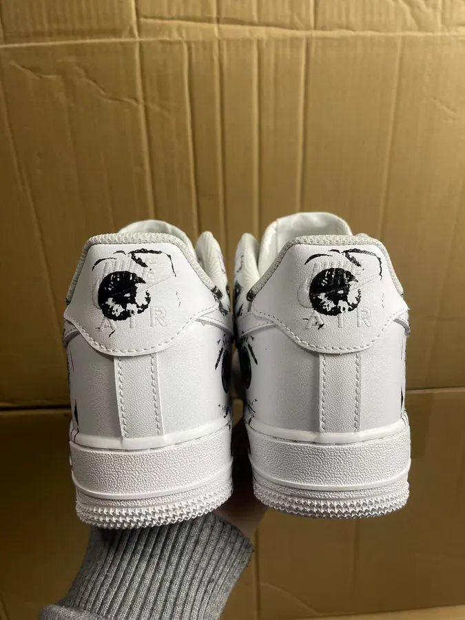 Comme des Garcons Air Force 1 White and Black