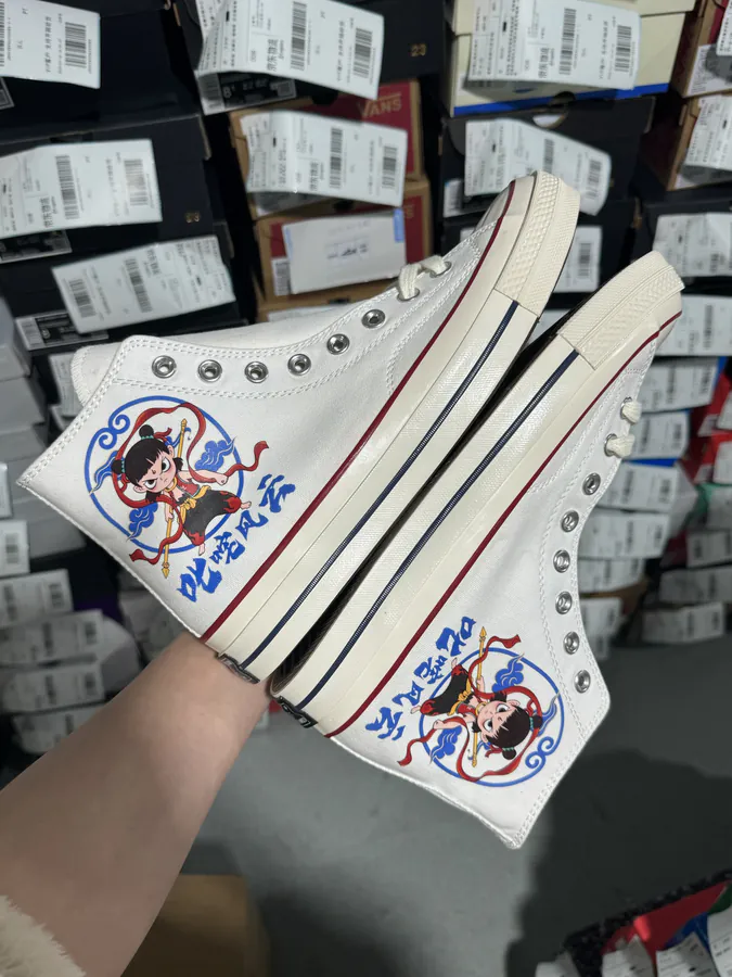 Custom Color Converse 1970s Canvas Nezha Chaos Series