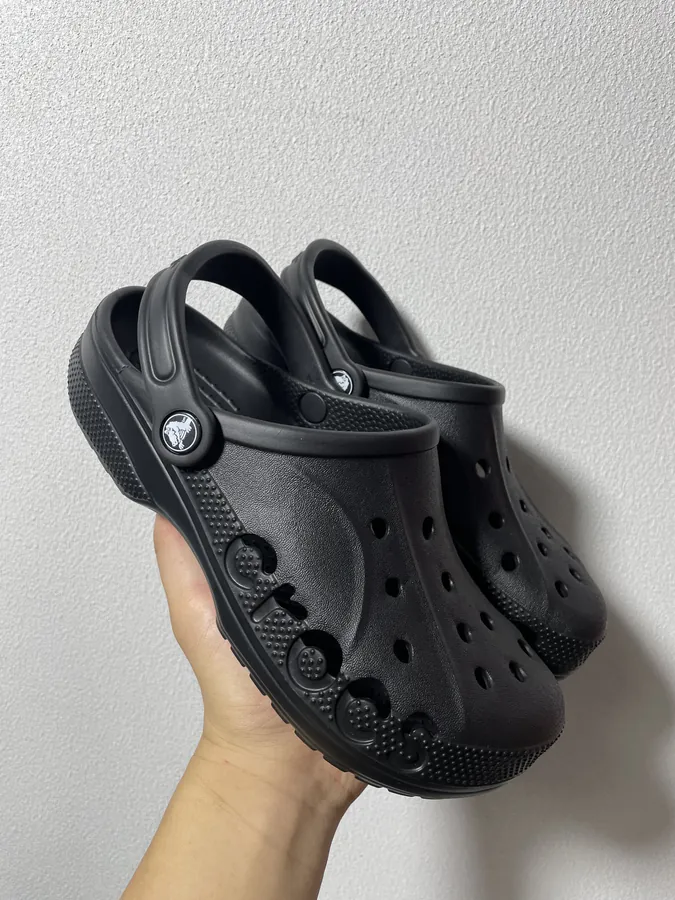 Crocs Beach Clogs in Black