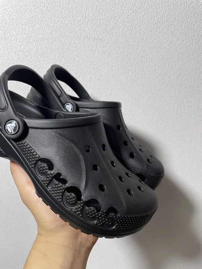 Crocs Beach Clogs in Black