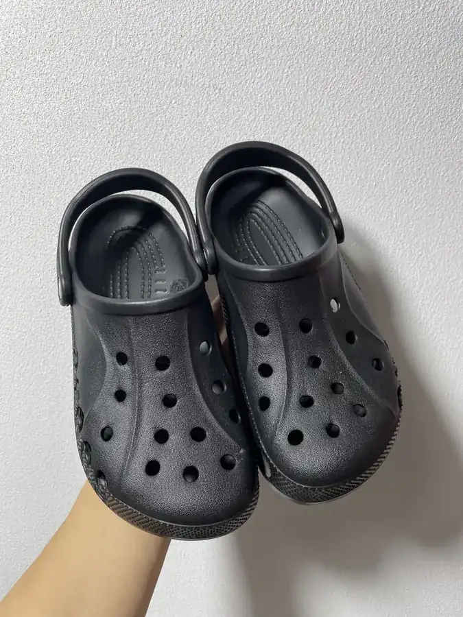 Crocs Beach Clogs in Black