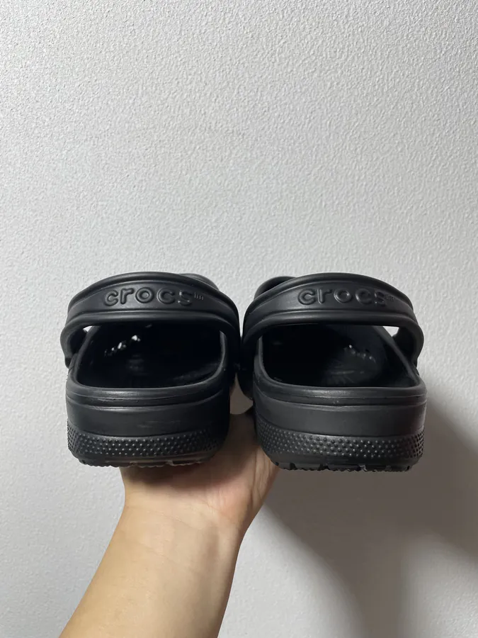Crocs Beach Clogs in Black