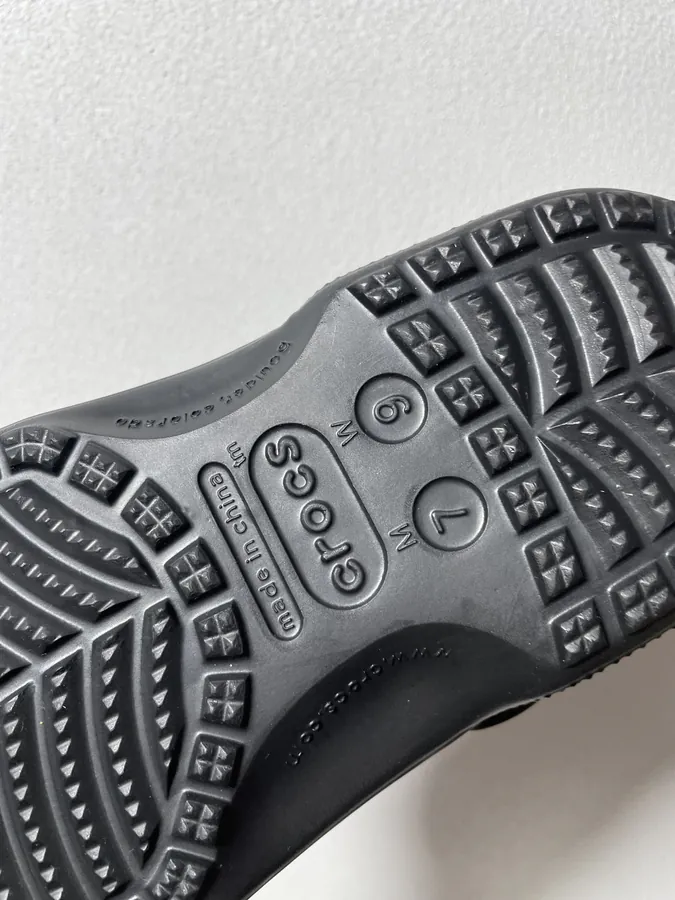 Crocs Beach Clogs in Black