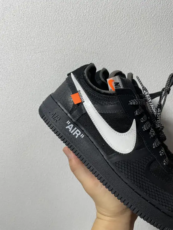 OFF WHITE x Nike Air Force 1 Low Black White 2.0