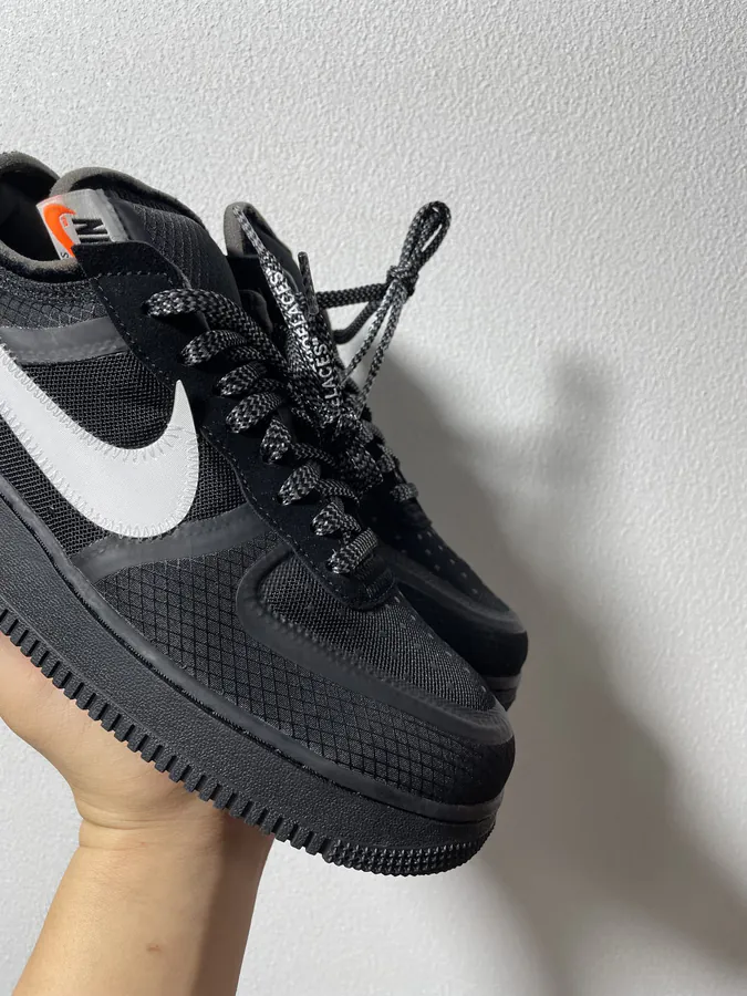 OFF WHITE x Nike Air Force 1 Low Black White 2.0