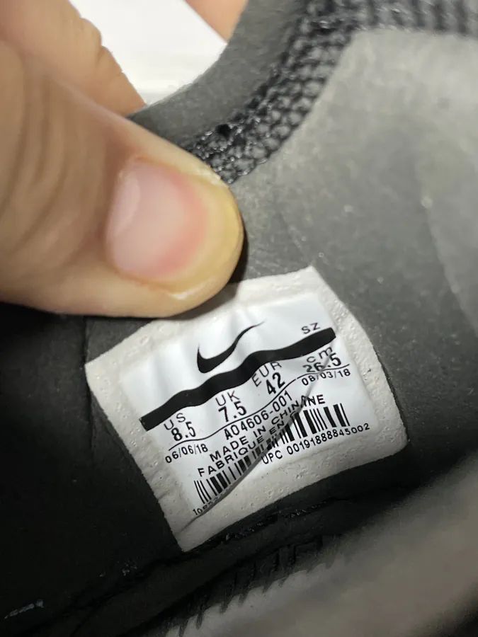 OFF WHITE x Nike Air Force 1 Low Black White 2.0