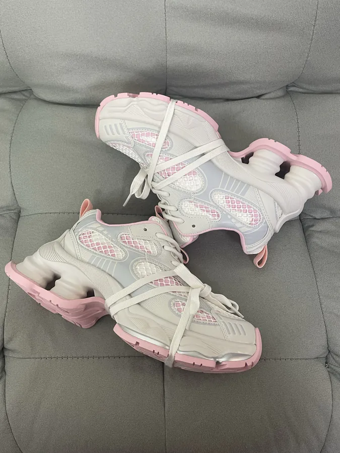 GG CC Fashion Sneaker with Retro Thick Sole