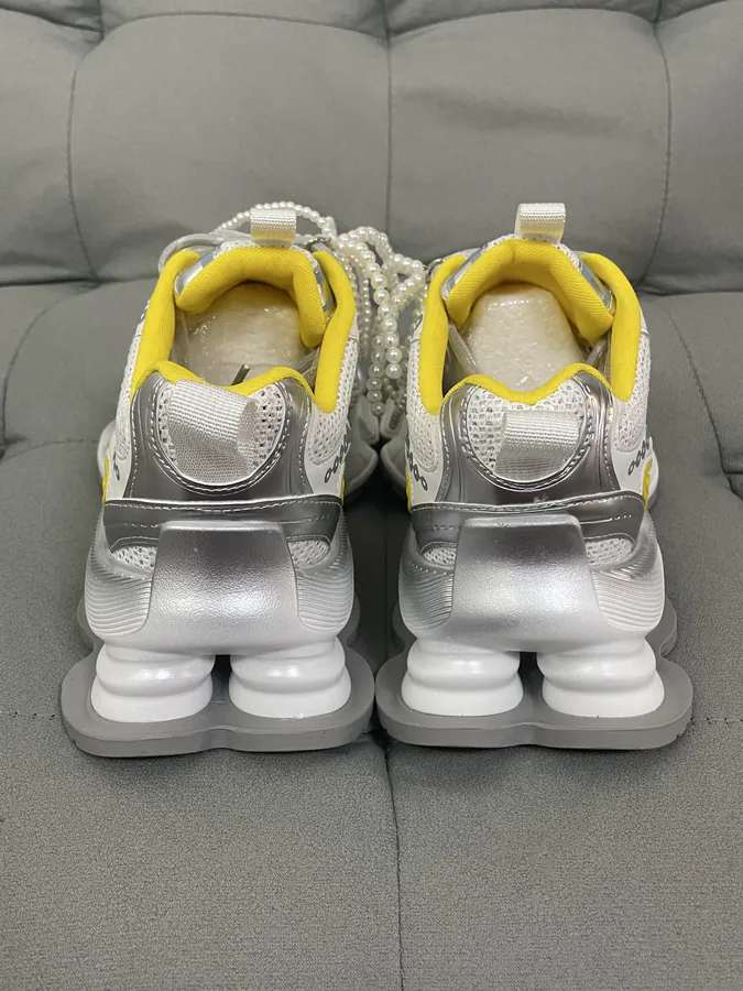 GG CC Fashion Sneaker with Retro Thick Sole
