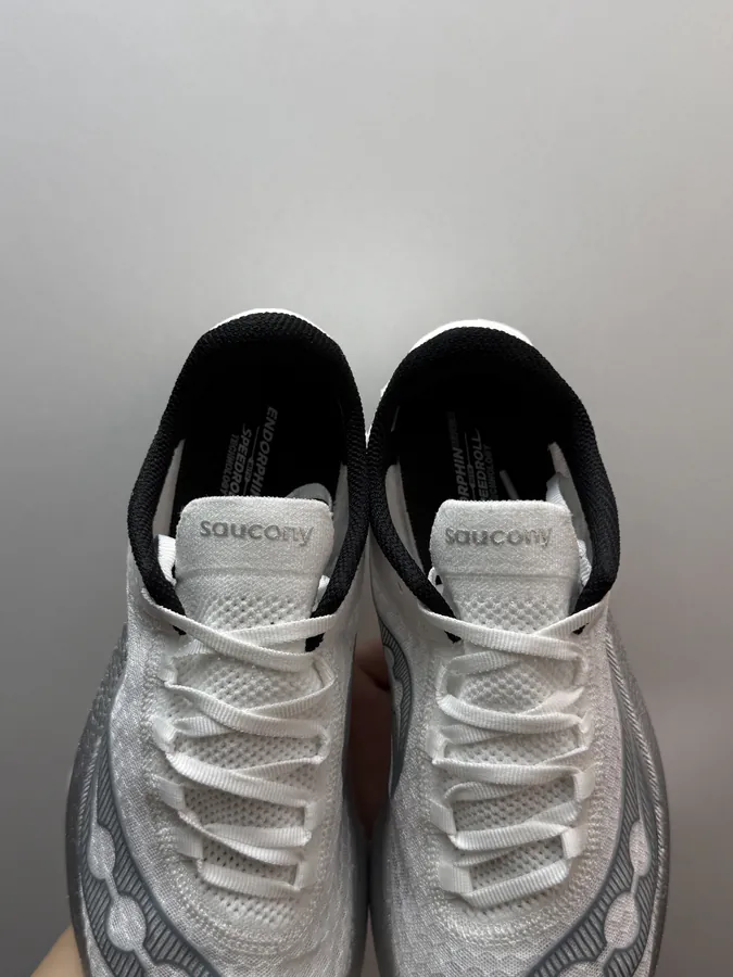 Saucony Endorphin Pro 4 Lightweight Running Shoes with Silver Accents
