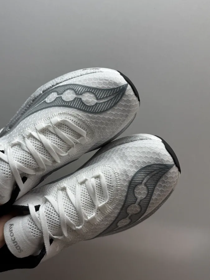 Saucony Endorphin Pro 4 Lightweight Running Shoes with Silver Accents