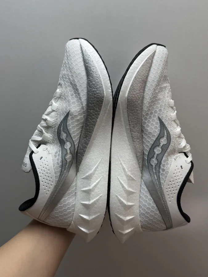 Saucony Endorphin Pro 4 Lightweight Running Shoes with Silver Accents