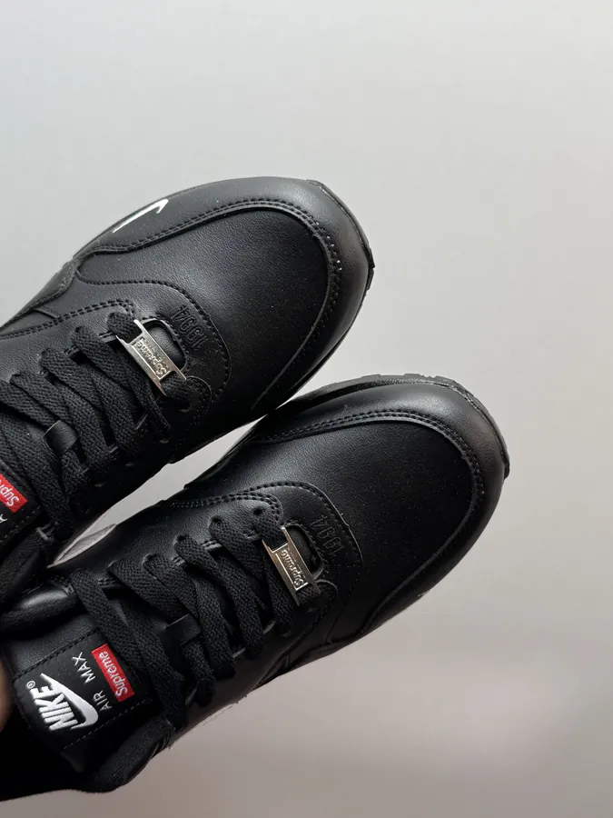 Supreme x Nike Air Max 1 87 Black White