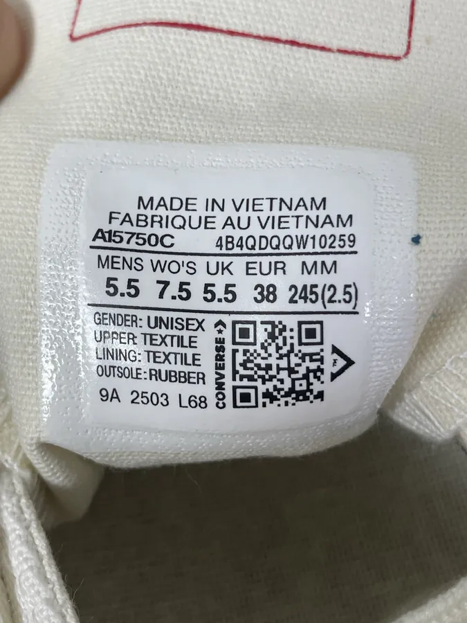Converse 1970s Low Top Canvas Sneakers for Men and Women