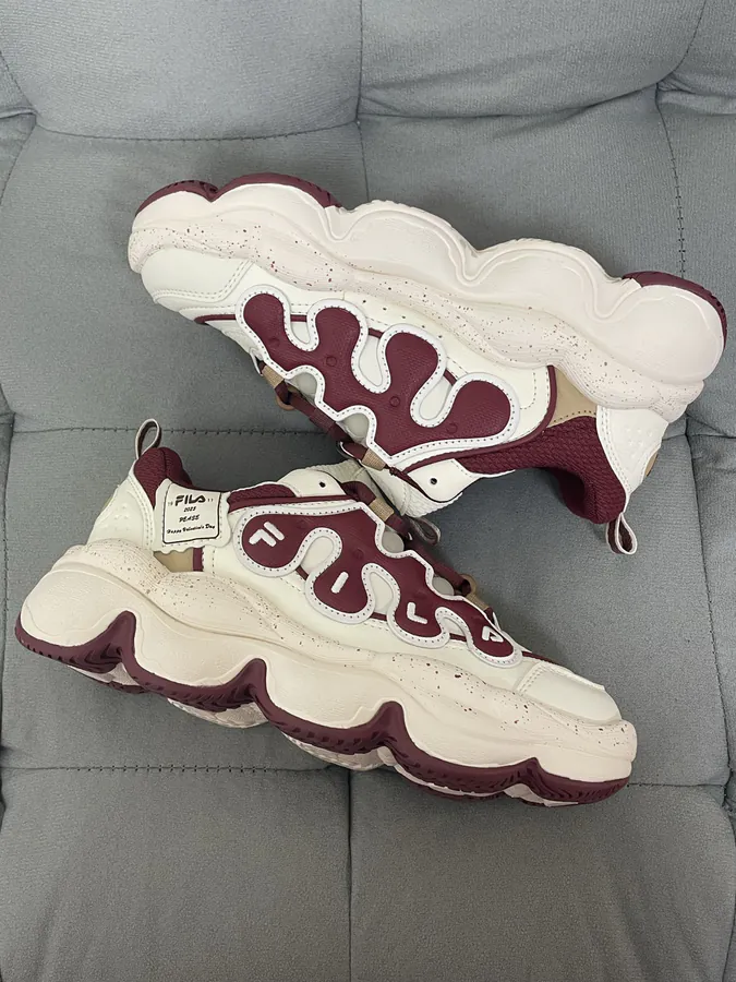 PEASE Pea Sneaker Wine Red, Casual Comfort
