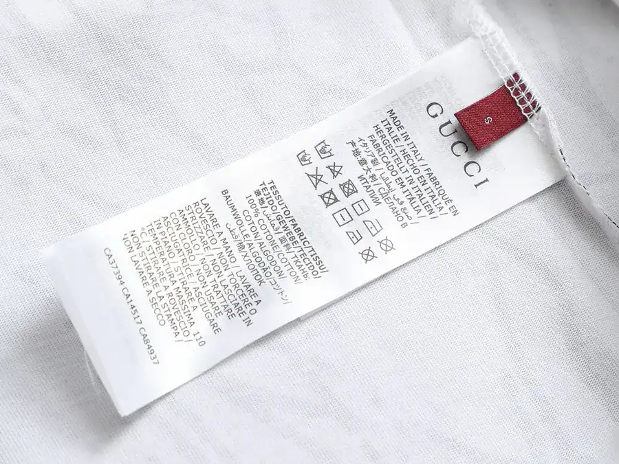 GUC 25SS Spring Summer New Collection Round Neck Logo Print T Shirt