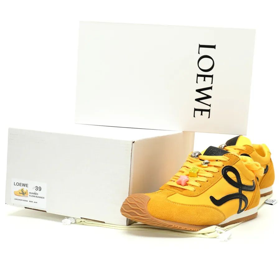 Loewe Ballet Runner 2.0 Sneakers Asymmetrical Toe Design
