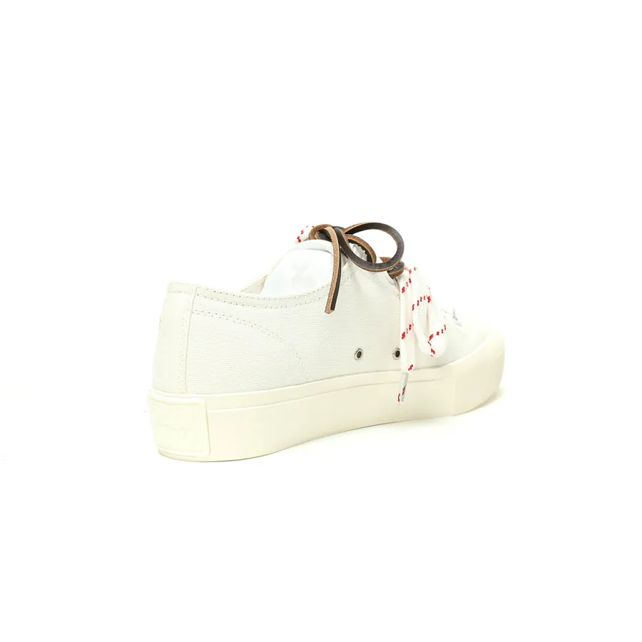 Miu Miu Washed Denim Low Sneakers with Brand Logo