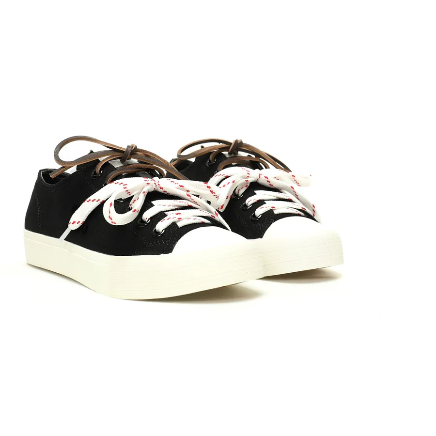 Miu Miu Washed Denim Low Sneakers with Logo