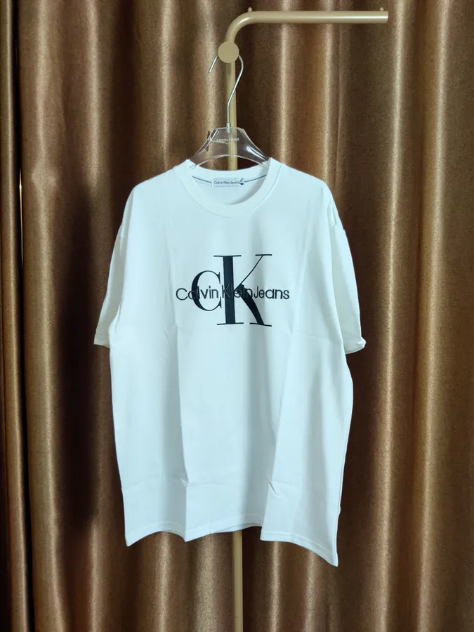 Cain Klein Men's and Women's Casual Round Neck Short Sleeve T Shirt