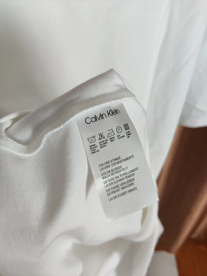 Cain Klein Men's and Women's Casual Round Neck Short Sleeve T Shirt