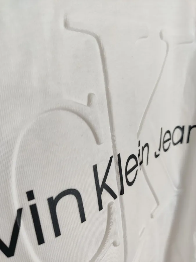 Cain Klein 24ss Summer Round Neck Short Sleeve Black and White