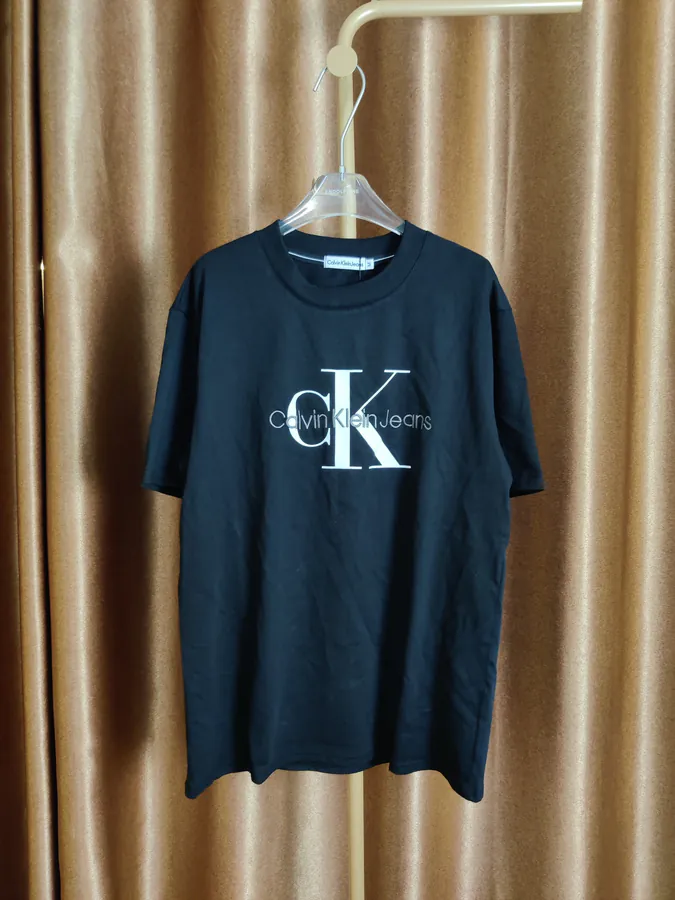 Cain Klein Men's and Women's Casual Round Neck Short Sleeve