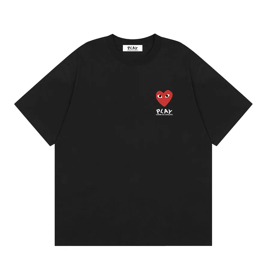 Comme des Garcons PLAY Heart Print Summer T Shirt