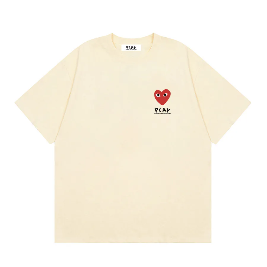 Comme des Garcons PLAY Heart Print Summer T Shirt