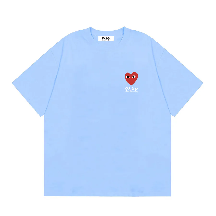 Comme des Garcons PLAY Heart Print Summer T Shirt