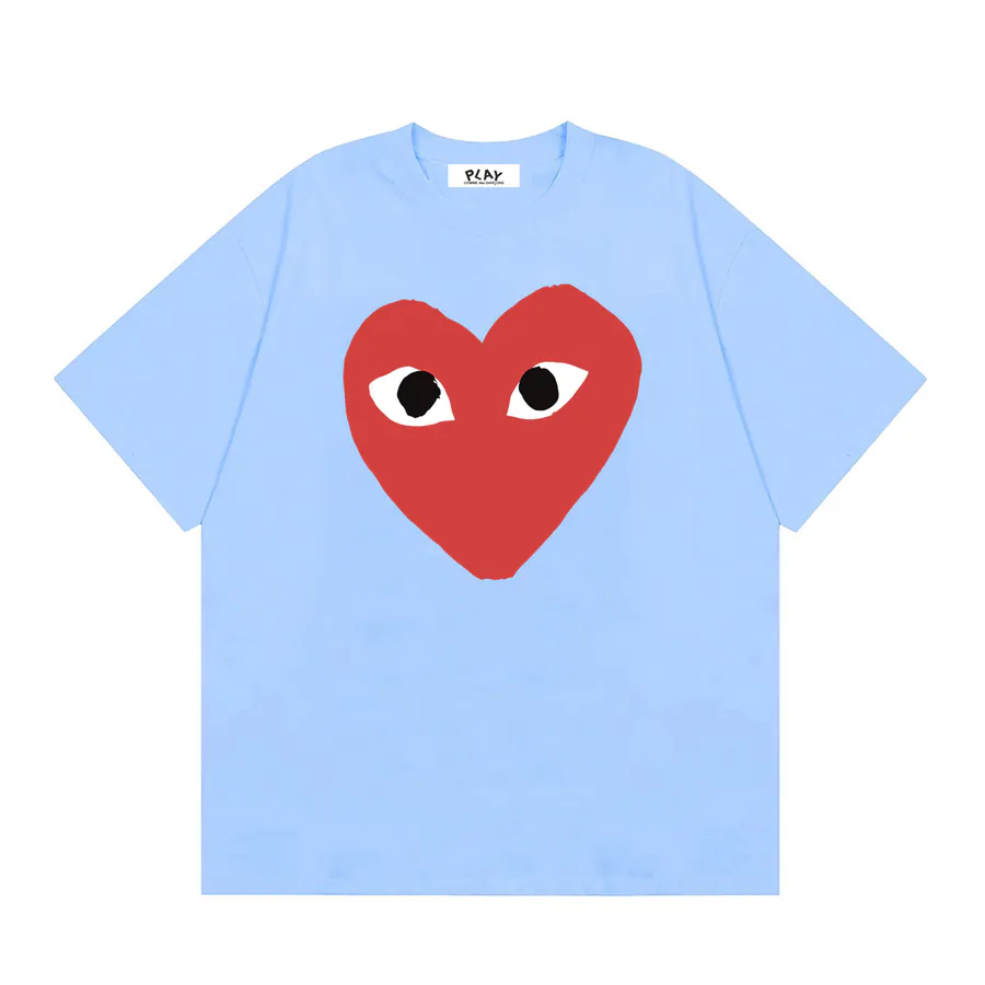 Comme des Garcons PLAY Heart Print Summer T Shirt