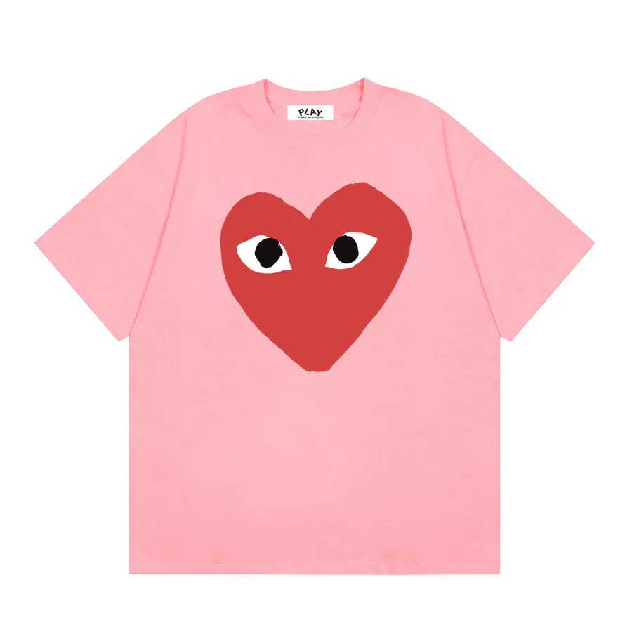 Comme des Garcons PLAY Heart Print Summer T Shirt