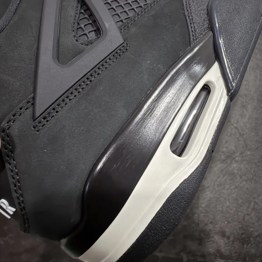 Nigel Syester x Air 4 Retro Collaboration Black Soul Black Brick