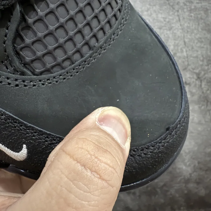 Nigel Syester x Air 4 Retro Collaboration Black Soul Black Brick