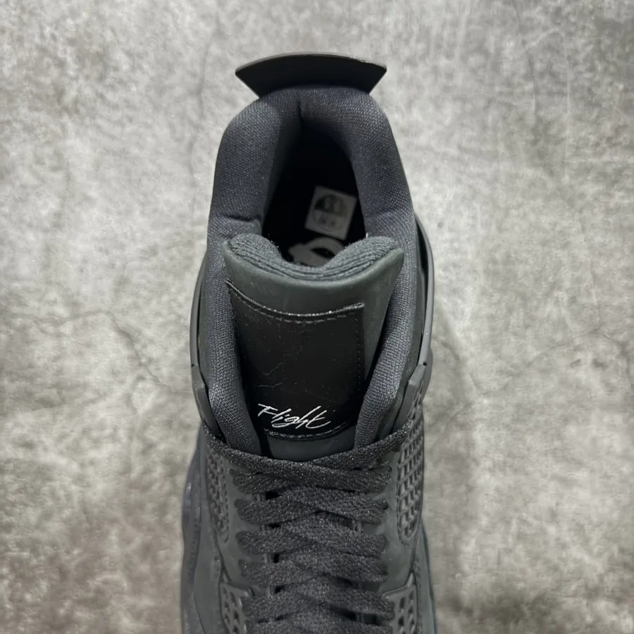 Nigel Syester x Air 4 Retro Collaboration Black Soul Black Brick