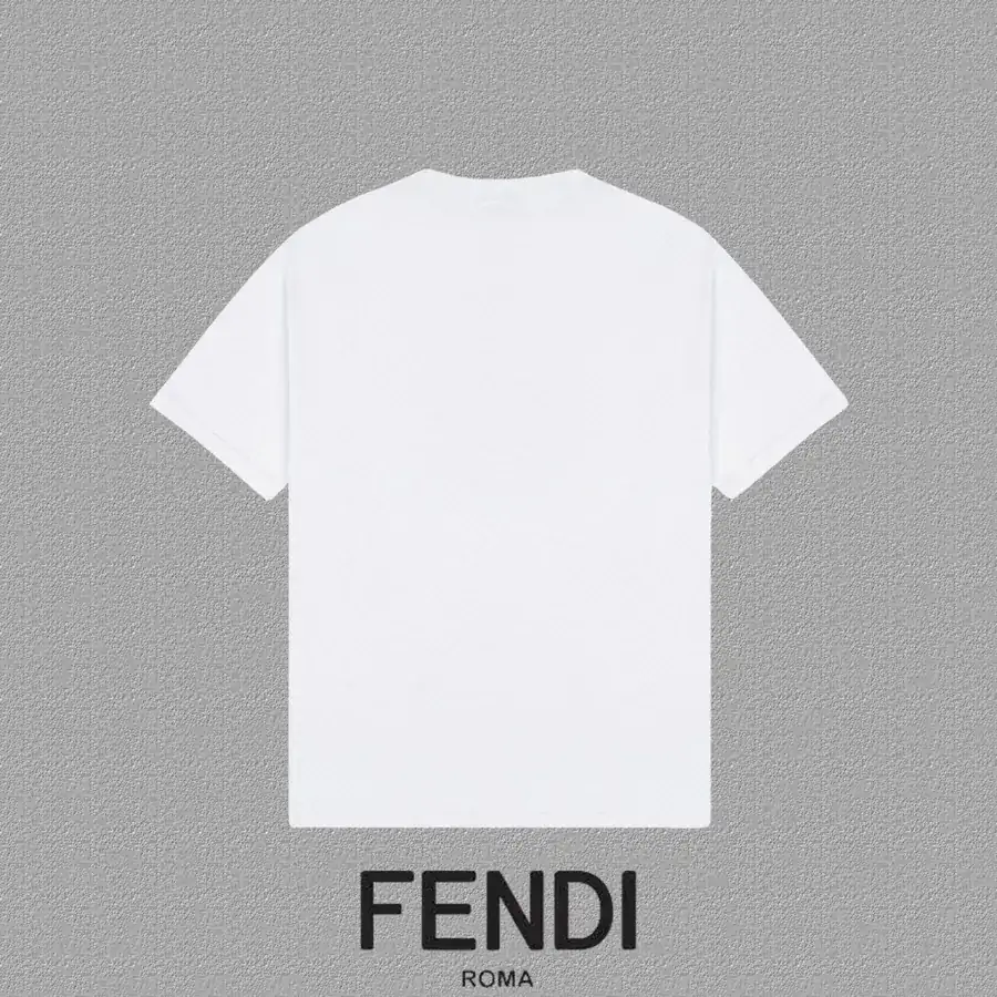 FEN CHEN Star Limited Summer Collection Print Round Neck Short Sleeve T Shirt