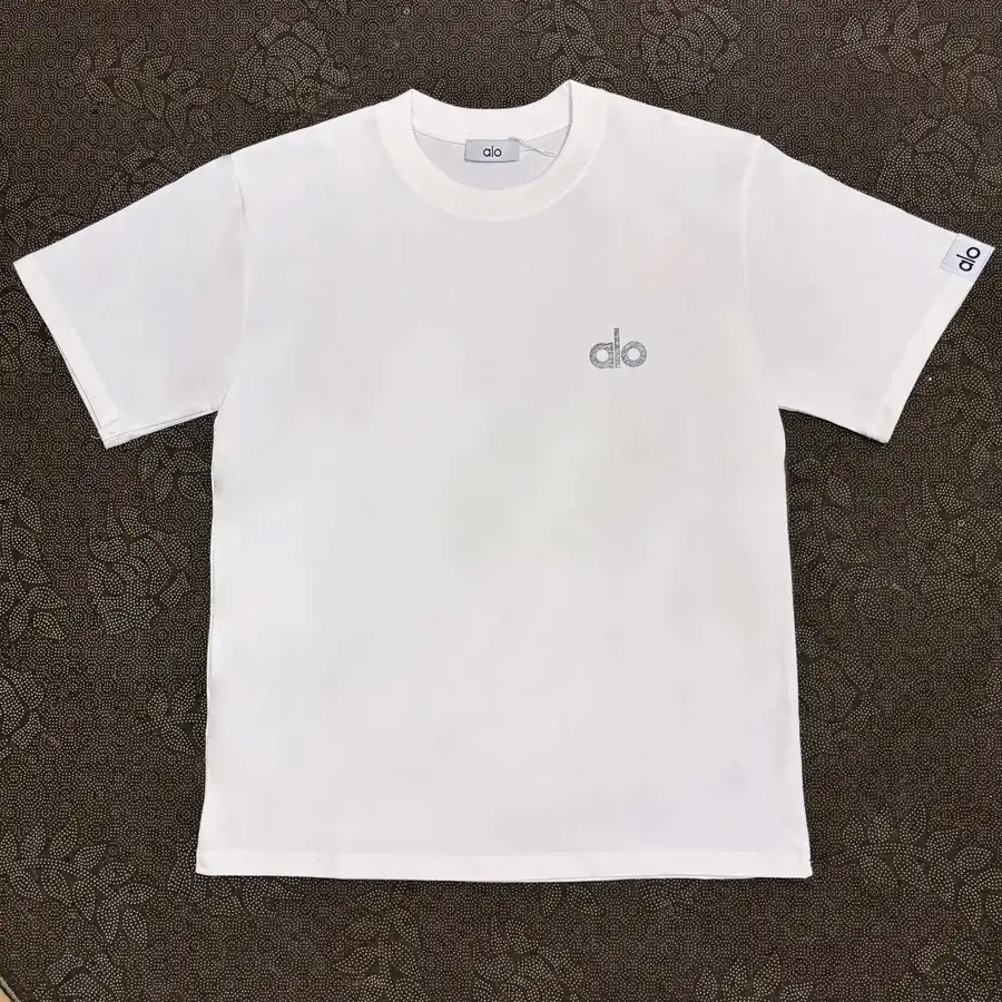 Alo 25ss New Arrival Casual Short Sleeve T Shirt with Burst Line