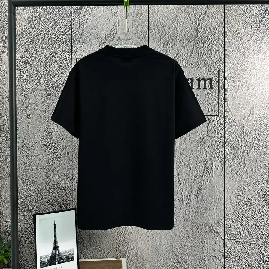 ALO 25ss Custom Label Loose Round Neck Short Sleeve T Shirt