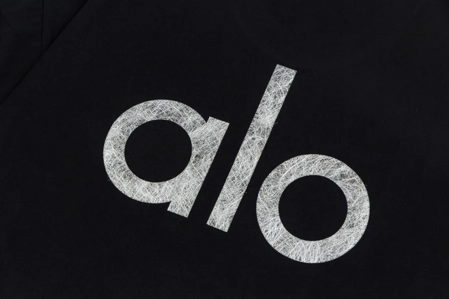 ALO 25ss New Collection Loose Round Neck Short Sleeve T shirt