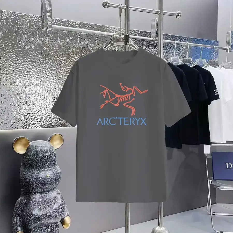 ARCTERYX Print Outdoor Round Neck Short Sleeve T Shirt