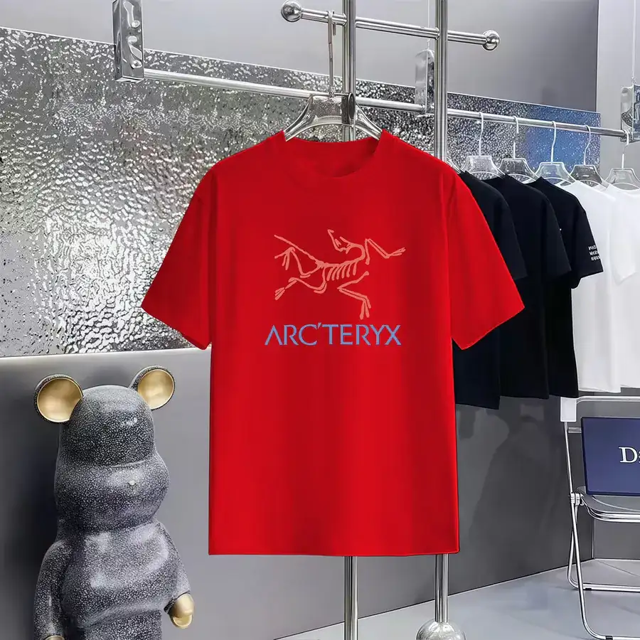 ARCTERYX Print Outdoor Round Neck Short Sleeve T Shirt
