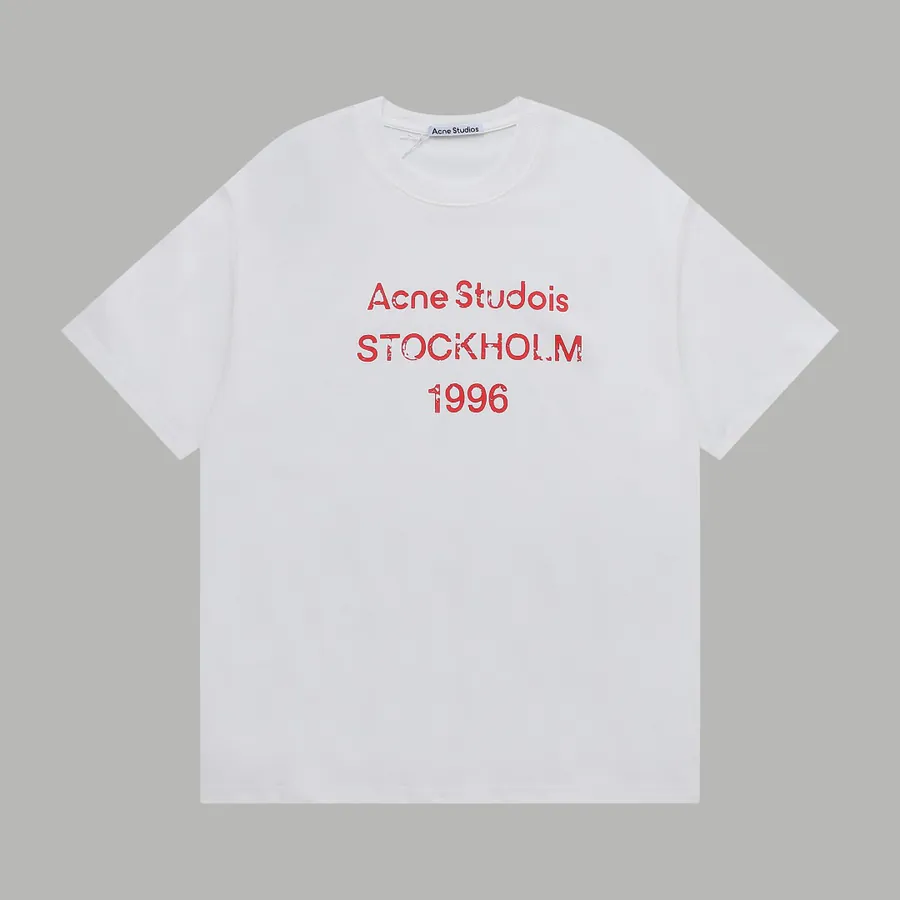 ACNE STUDIOS Vintage Inspired Limited Edition Short Sleeve