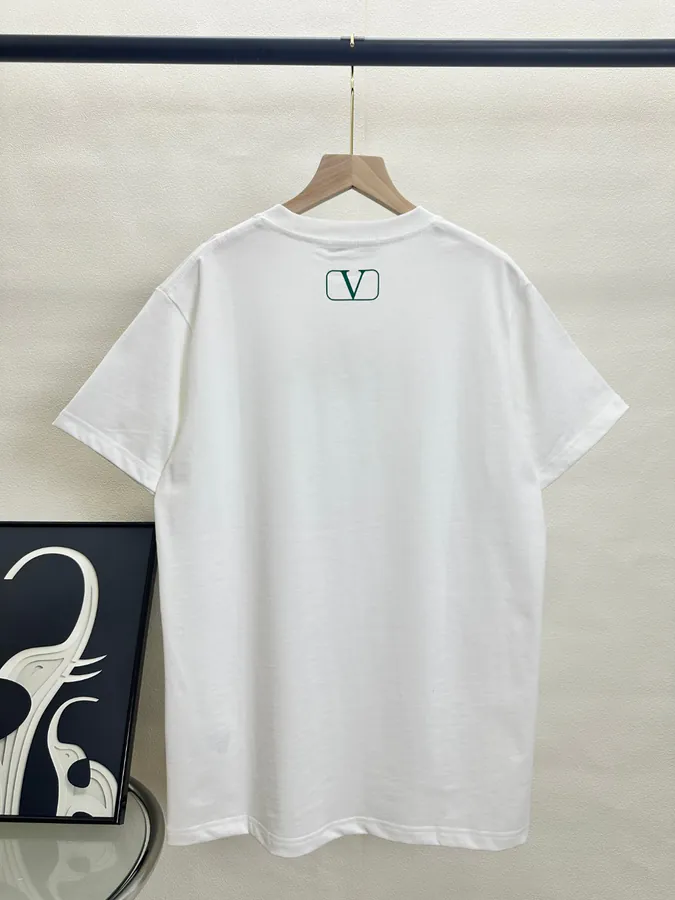 Valentino 3D立体胶印短袖