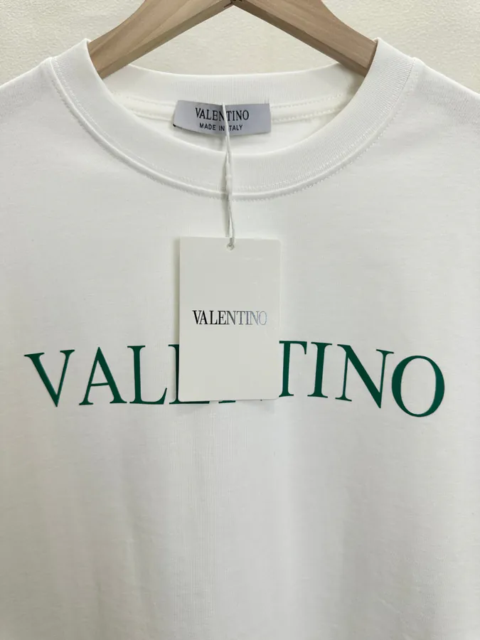 Valentino 3D立体胶印短袖
